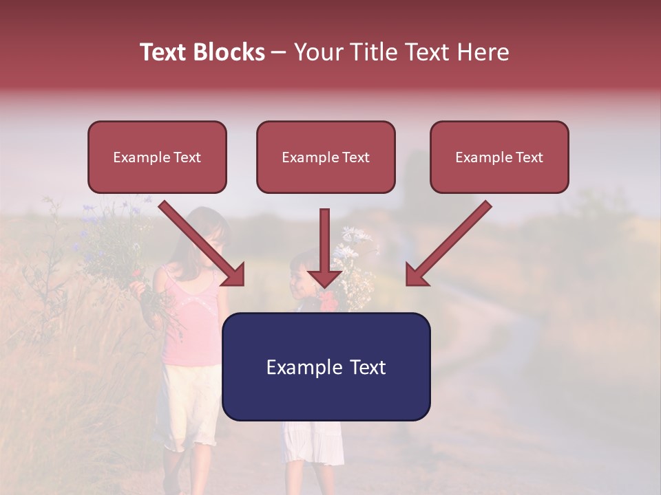 Child Poppy Love PowerPoint Template
