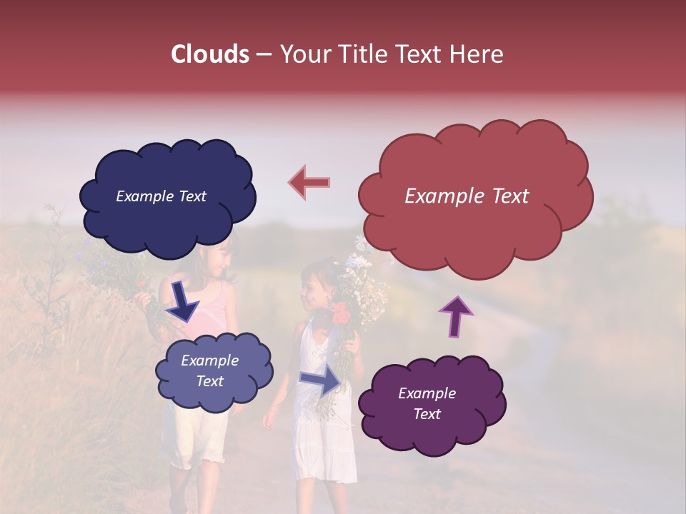 Child Poppy Love PowerPoint Template