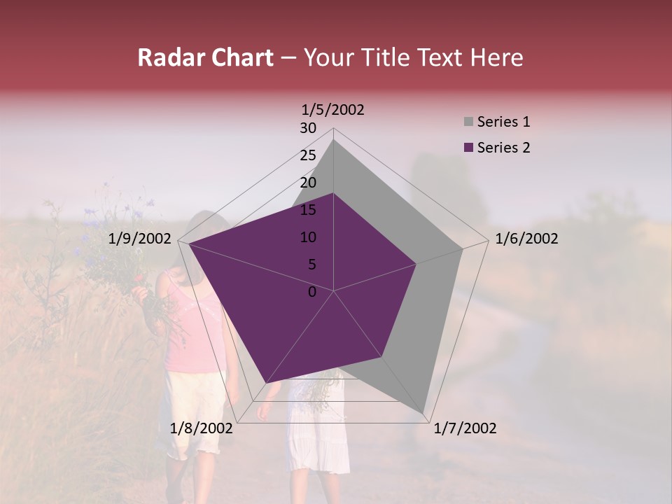 Child Poppy Love PowerPoint Template
