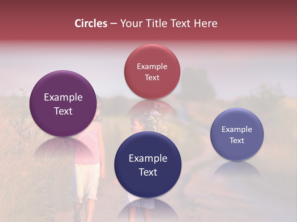 Child Poppy Love PowerPoint Template