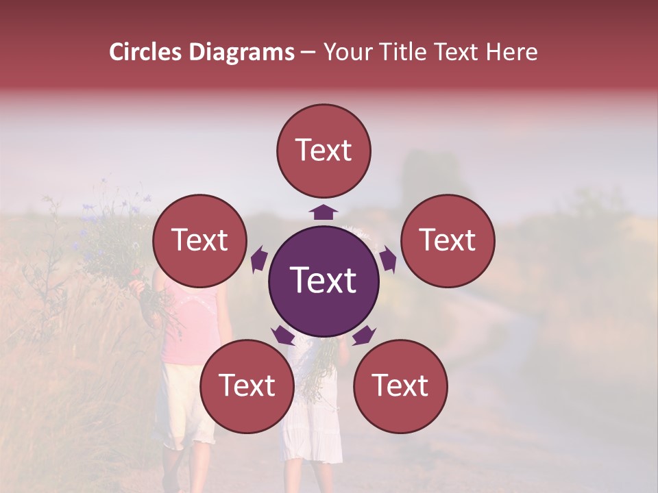 Child Poppy Love PowerPoint Template