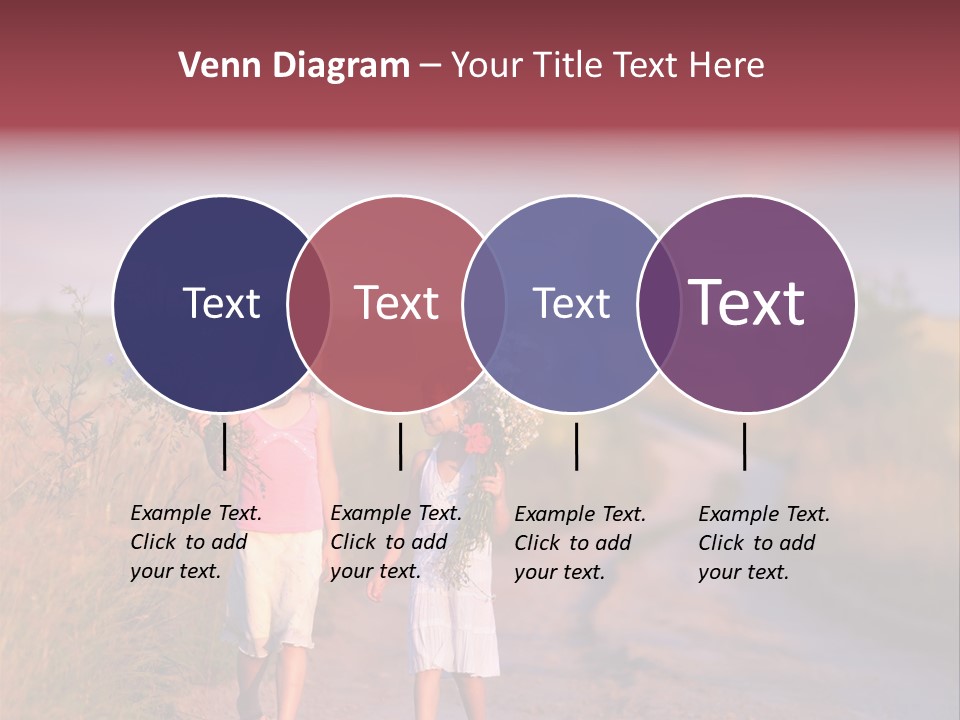 Child Poppy Love PowerPoint Template