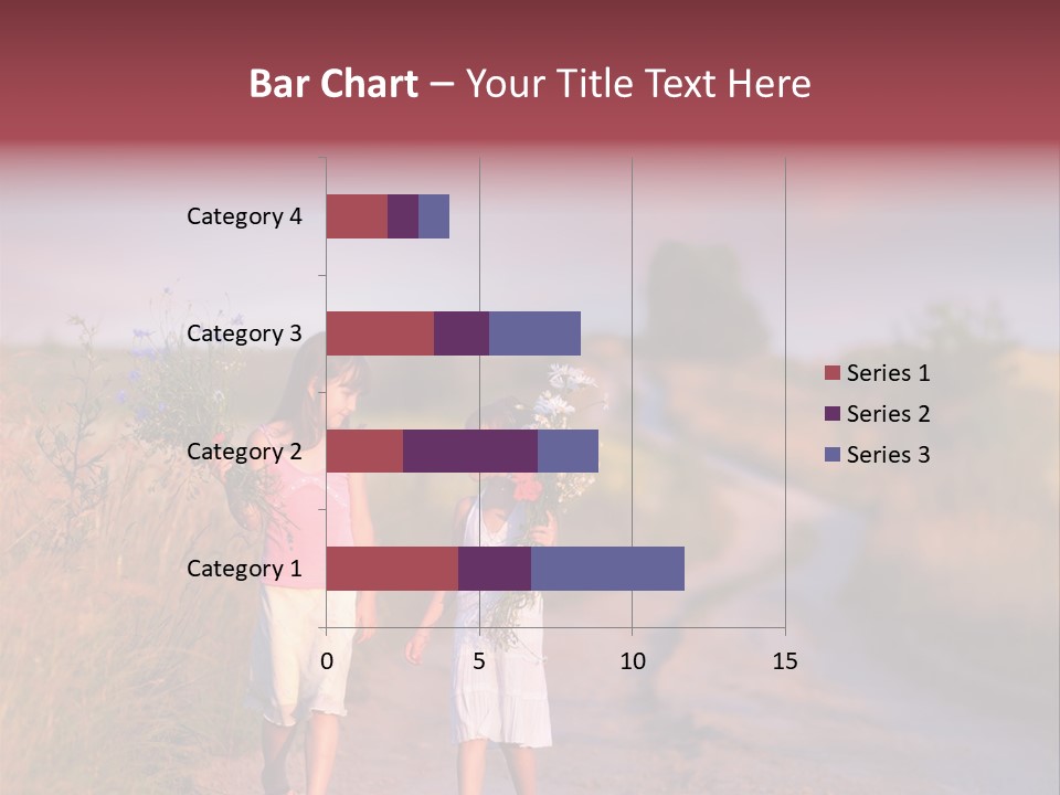 Child Poppy Love PowerPoint Template