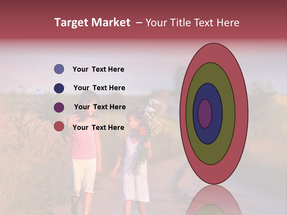 Child Poppy Love PowerPoint Template