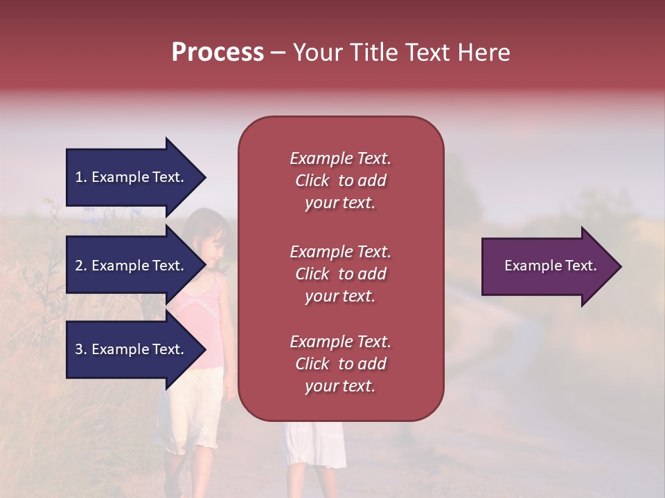 Child Poppy Love PowerPoint Template