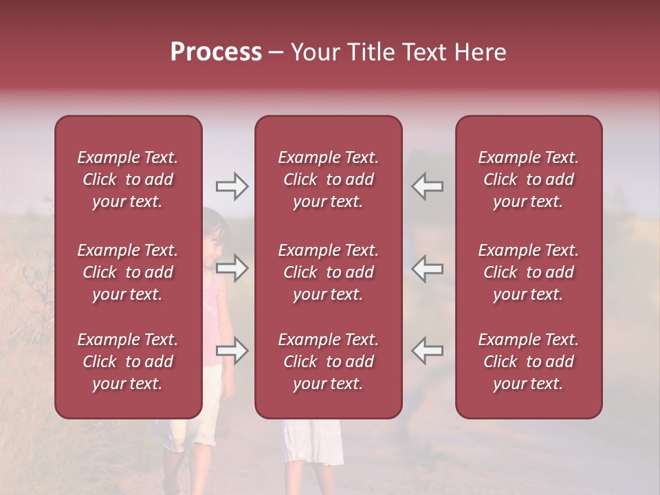 Child Poppy Love PowerPoint Template