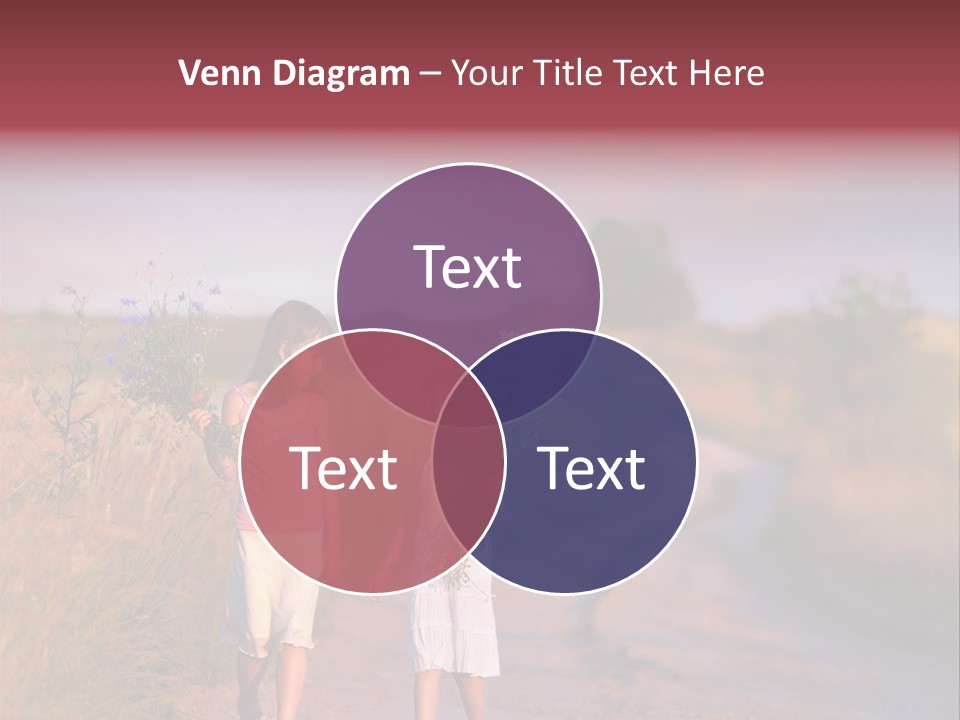 Child Poppy Love PowerPoint Template