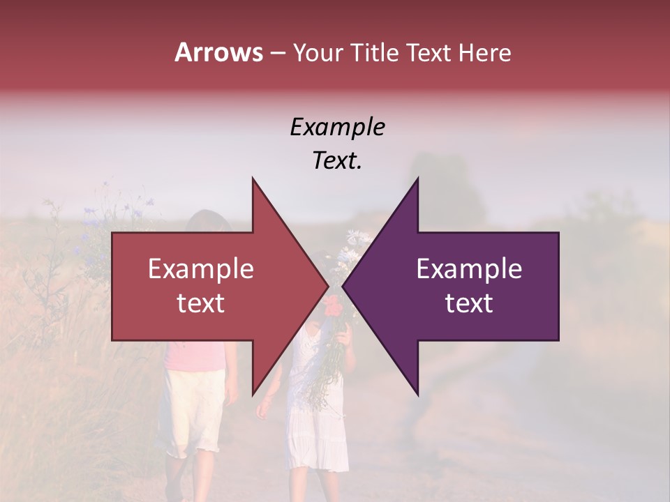 Child Poppy Love PowerPoint Template