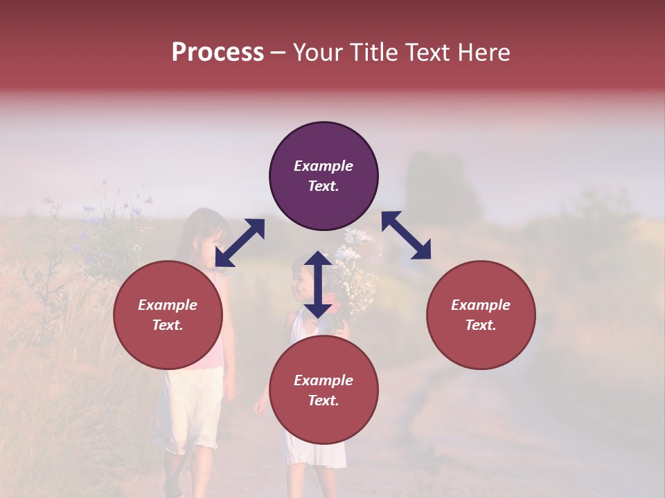 Child Poppy Love PowerPoint Template