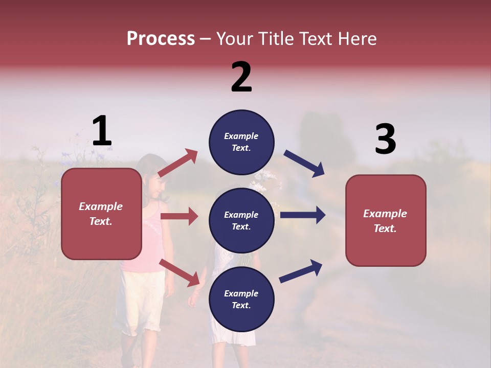 Child Poppy Love PowerPoint Template