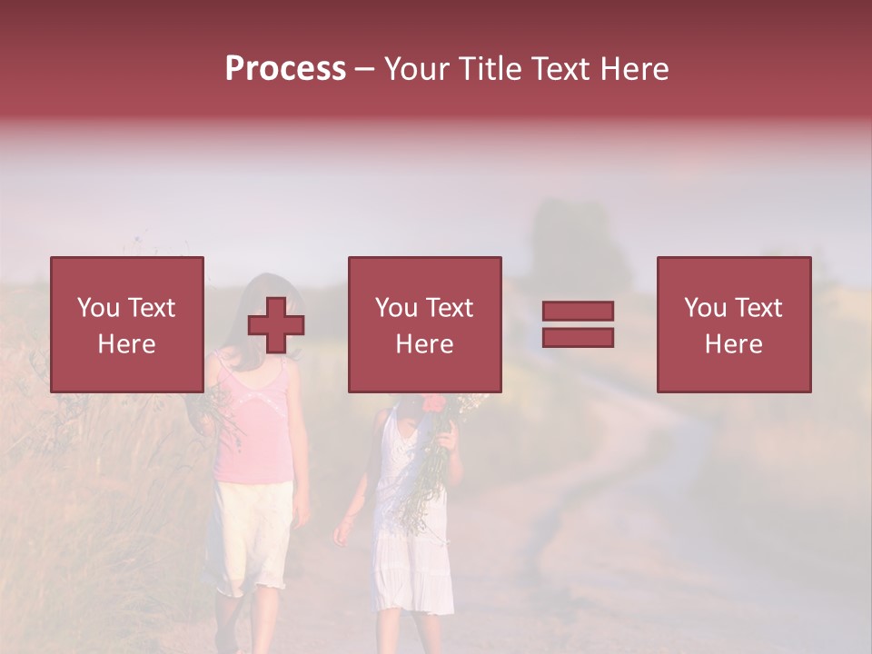 Child Poppy Love PowerPoint Template