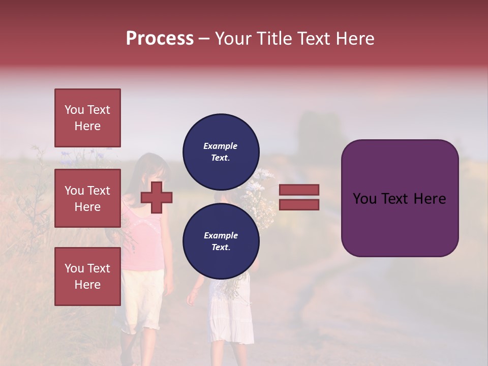 Child Poppy Love PowerPoint Template