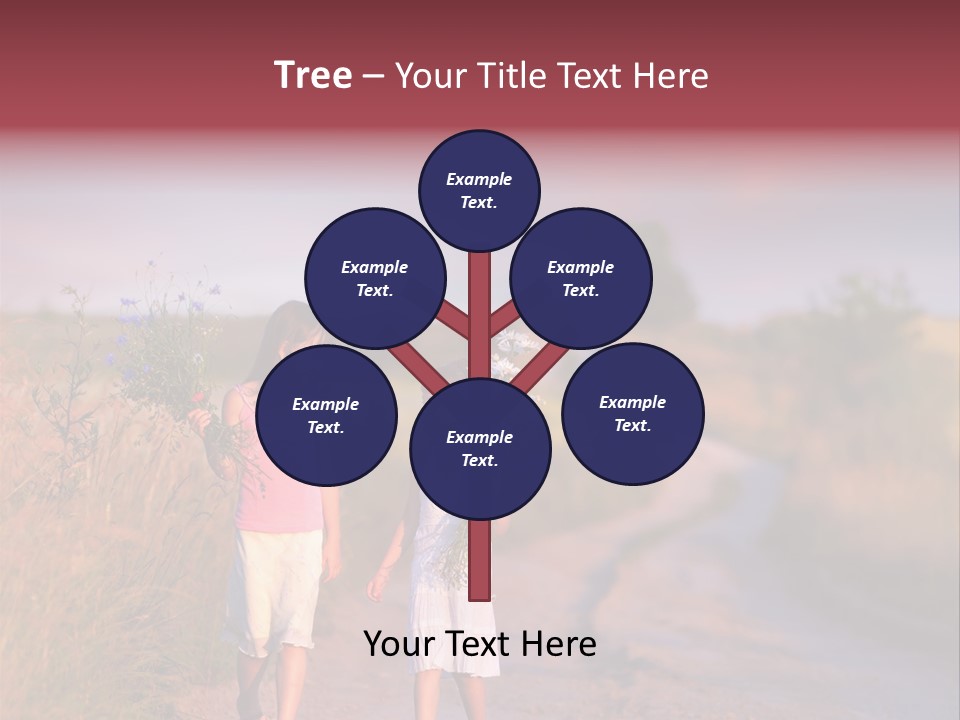 Child Poppy Love PowerPoint Template