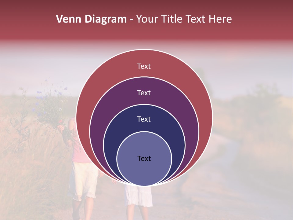 Child Poppy Love PowerPoint Template