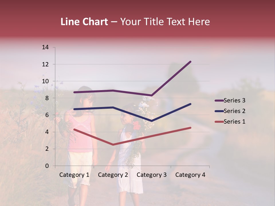 Child Poppy Love PowerPoint Template