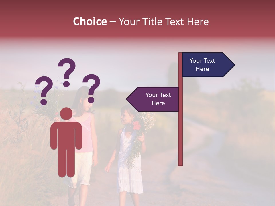 Child Poppy Love PowerPoint Template