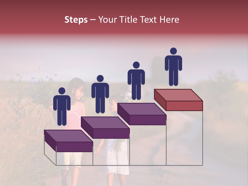 Child Poppy Love PowerPoint Template