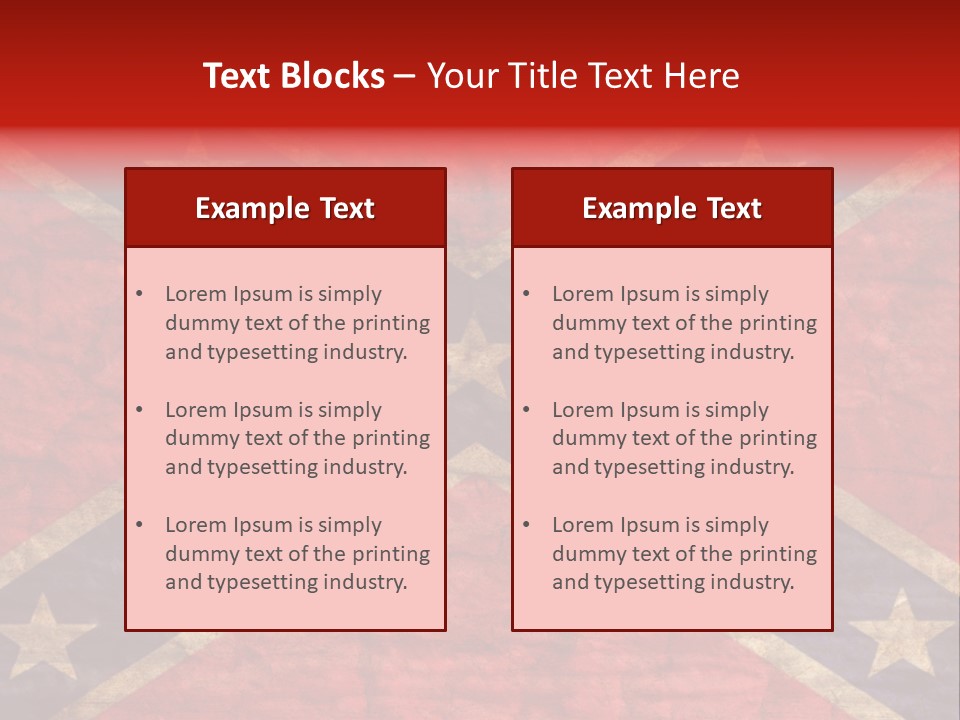 Dirty Design Retro PowerPoint Template