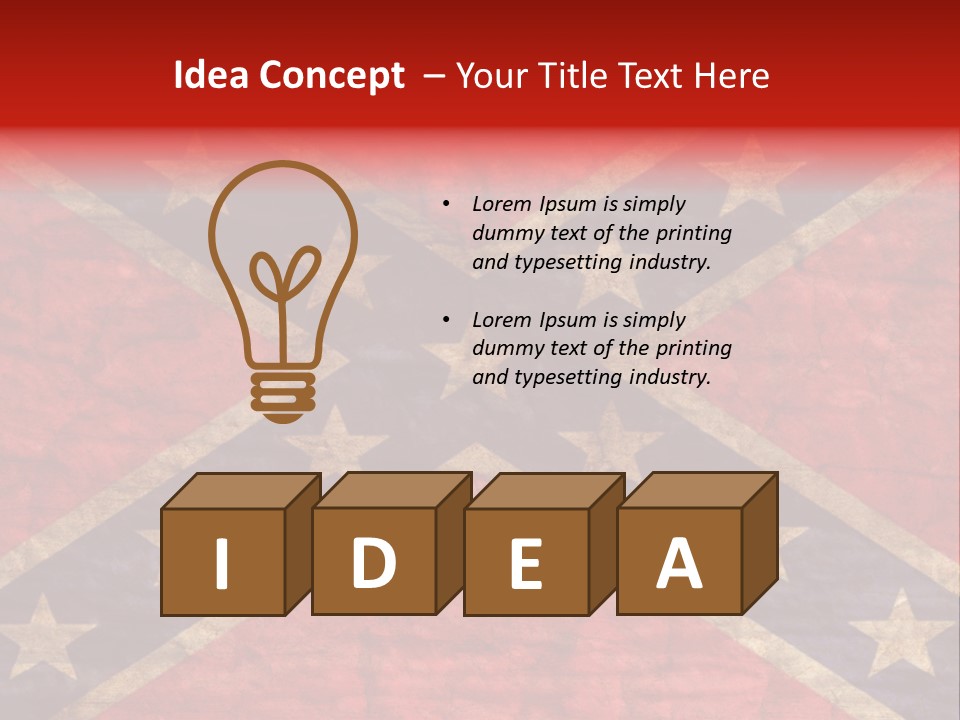 Dirty Design Retro PowerPoint Template