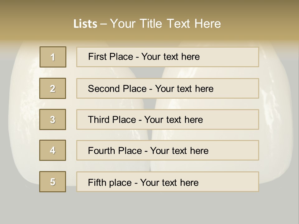 Treatment Costly Aesthetics PowerPoint Template