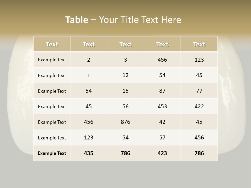 Treatment Costly Aesthetics PowerPoint Template