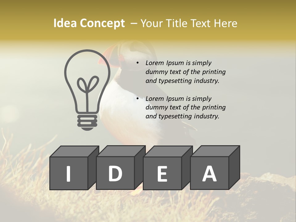 One Sea Life PowerPoint Template