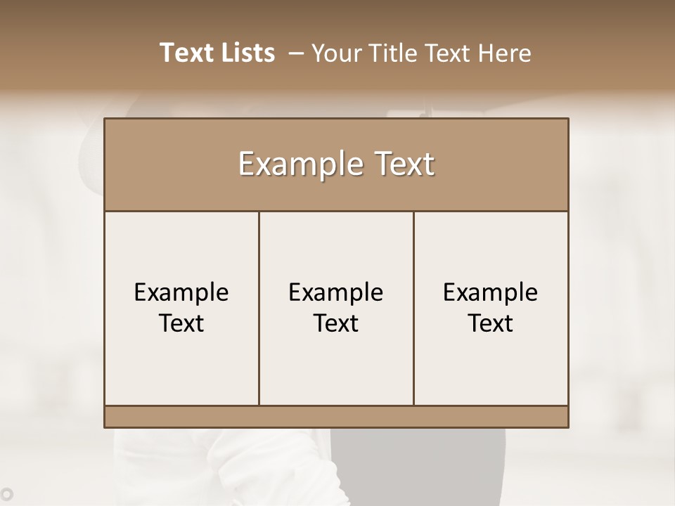 Life City Classic PowerPoint Template