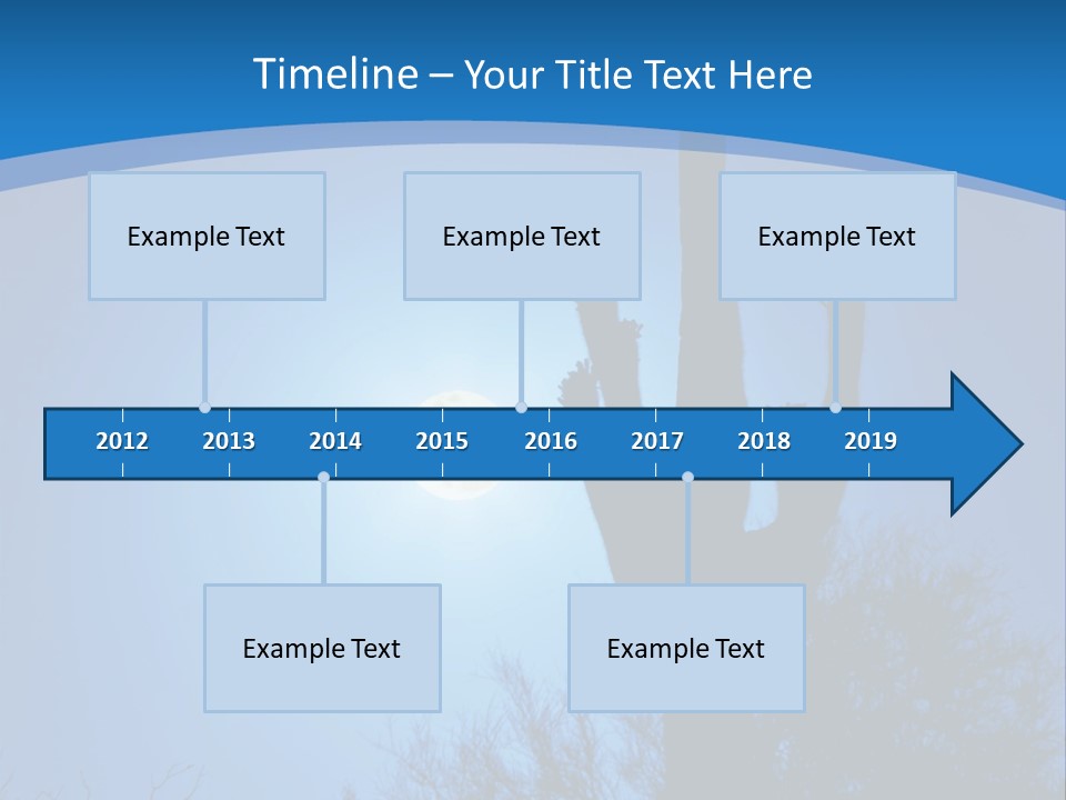Hill Tourism Mountain PowerPoint Template