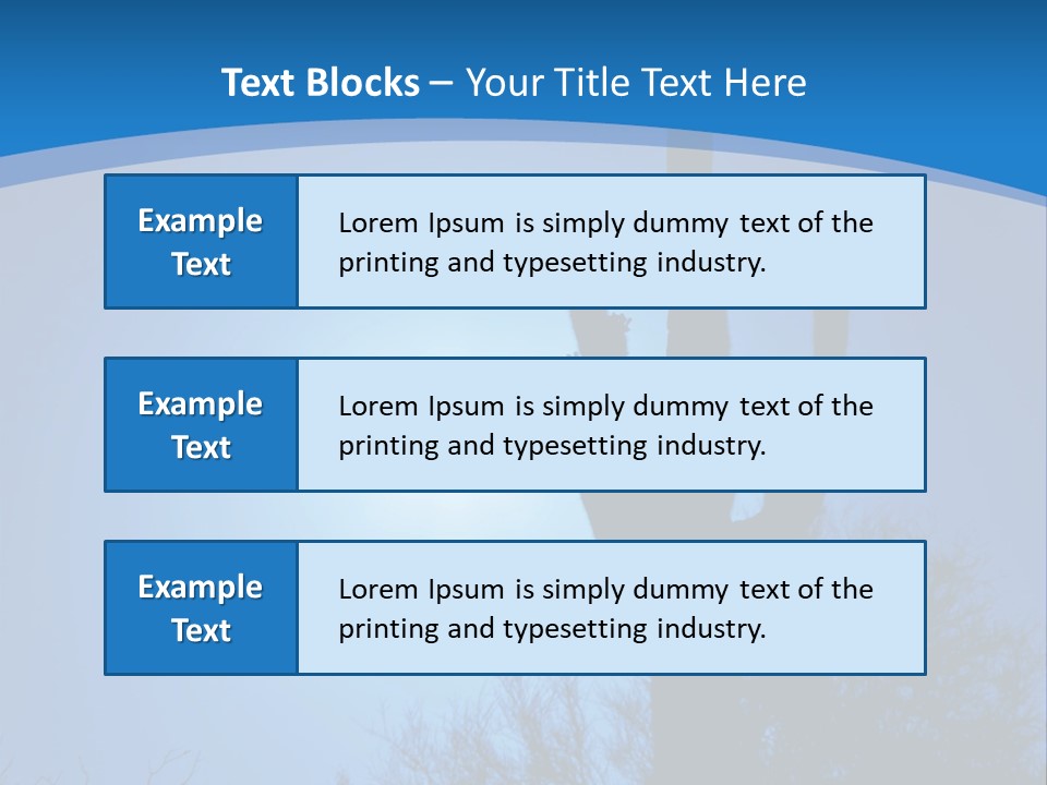 Hill Tourism Mountain PowerPoint Template