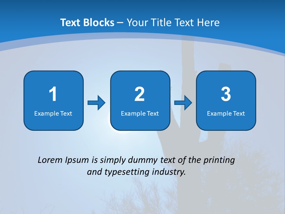Hill Tourism Mountain PowerPoint Template