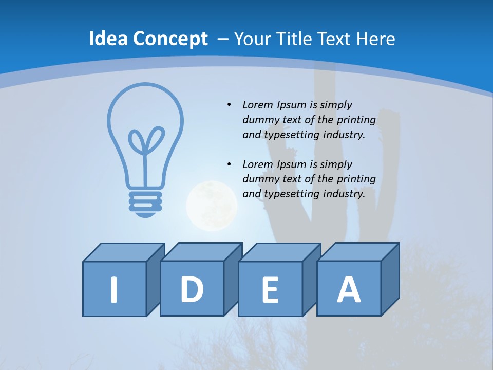 Hill Tourism Mountain PowerPoint Template