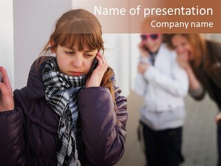 Day Outdoor Teenager PowerPoint Template