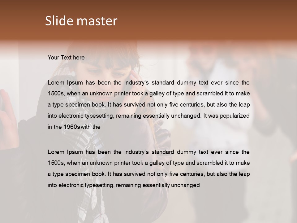Day Outdoor Teenager PowerPoint Template