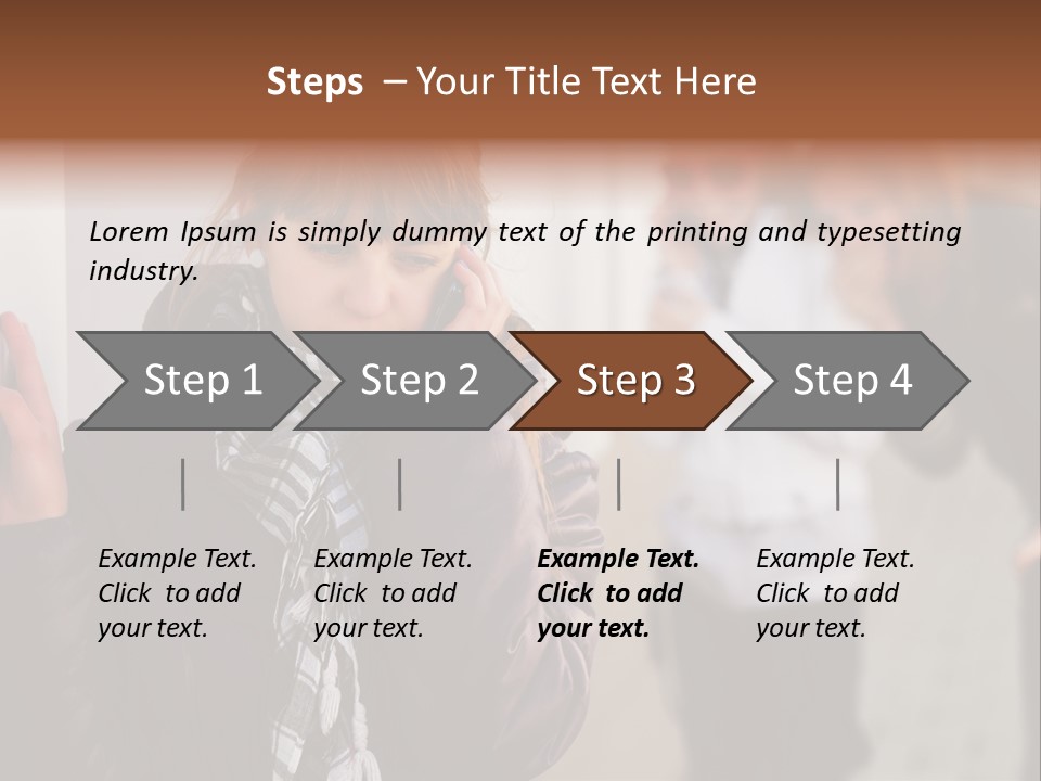 Day Outdoor Teenager PowerPoint Template