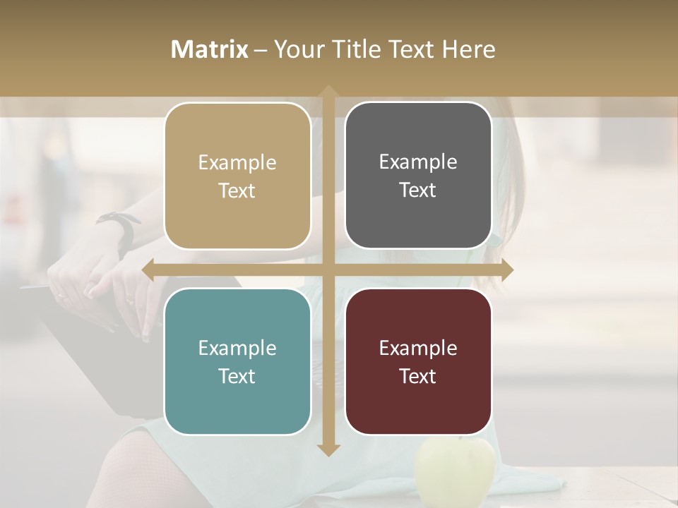 Studying Sitting Cute PowerPoint Template