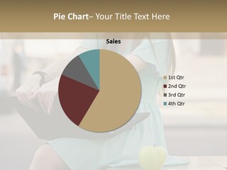 Studying Sitting Cute PowerPoint Template