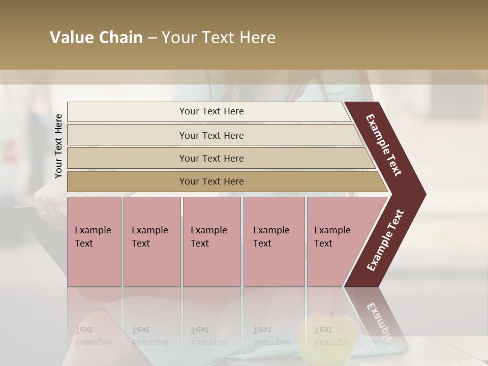 Studying Sitting Cute PowerPoint Template