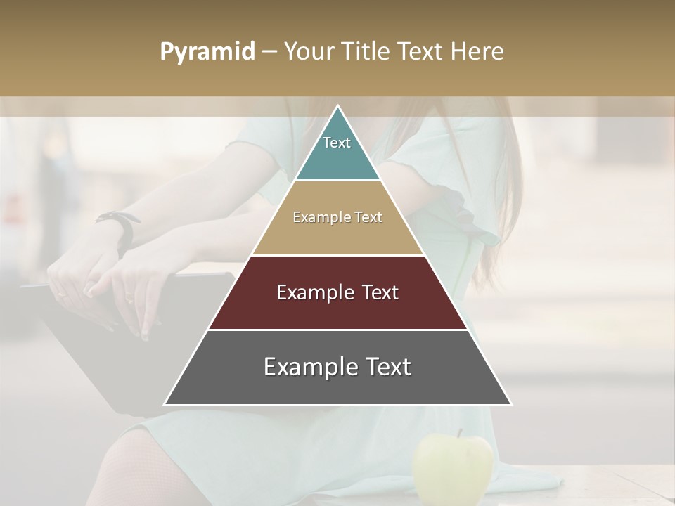 Studying Sitting Cute PowerPoint Template