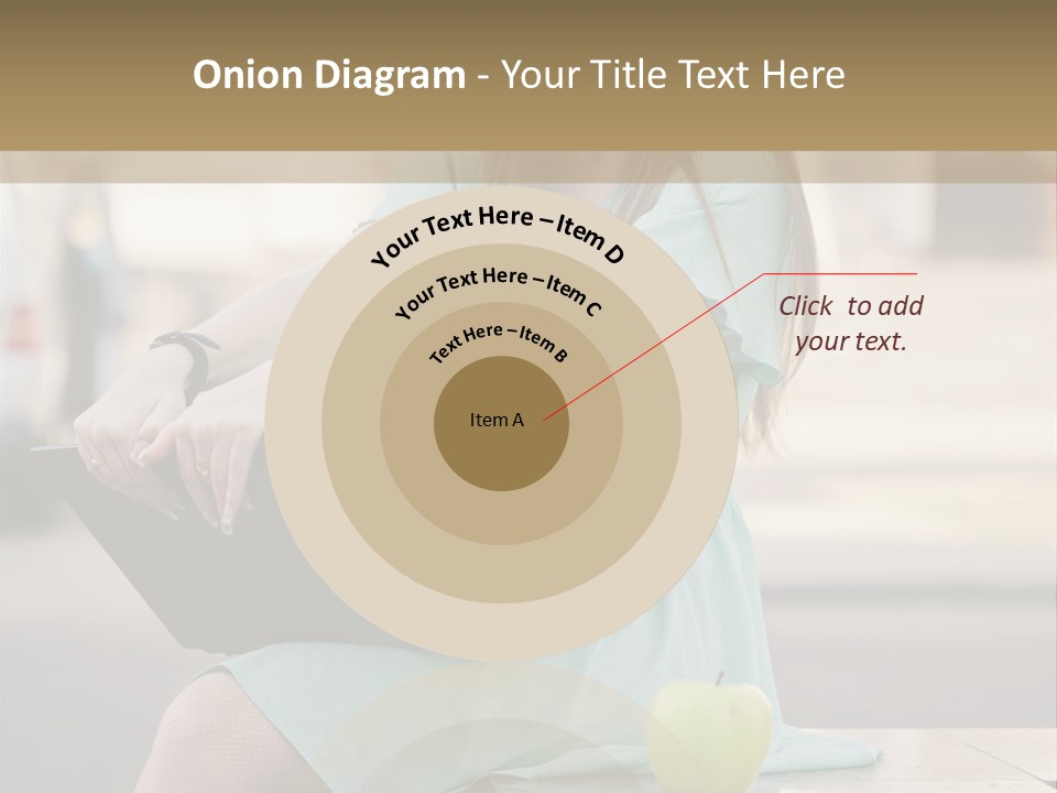 Studying Sitting Cute PowerPoint Template