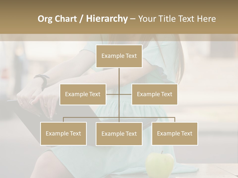 Studying Sitting Cute PowerPoint Template