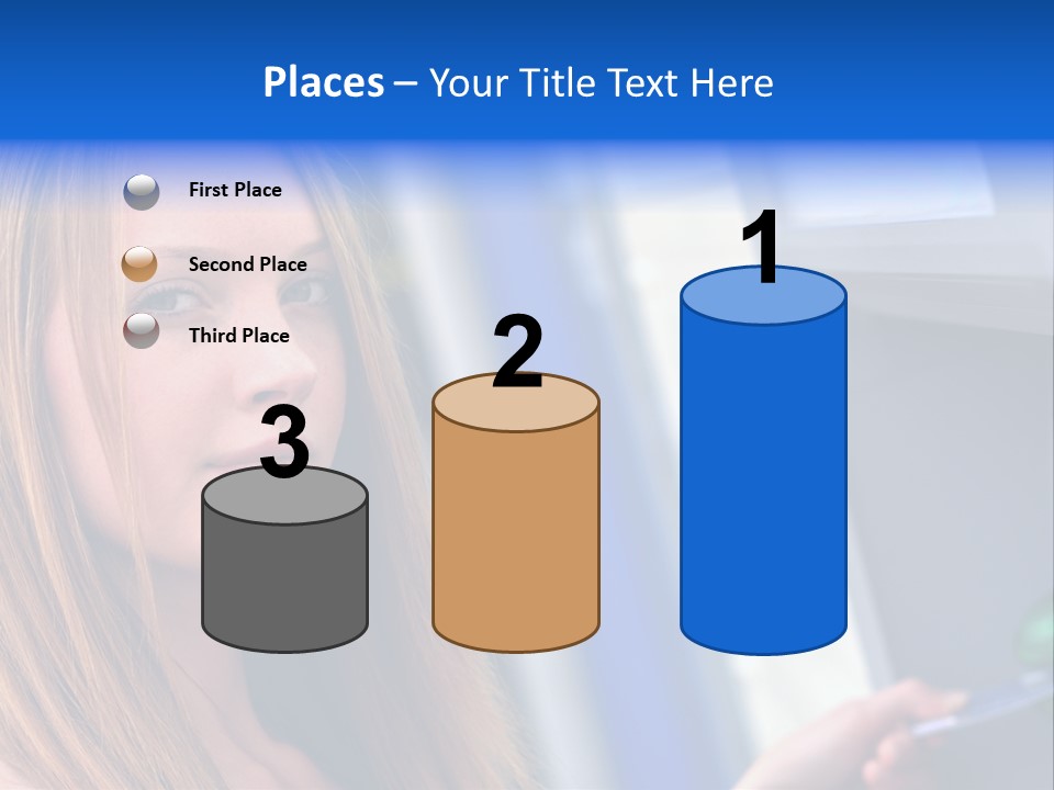 Machine Customer Young PowerPoint Template