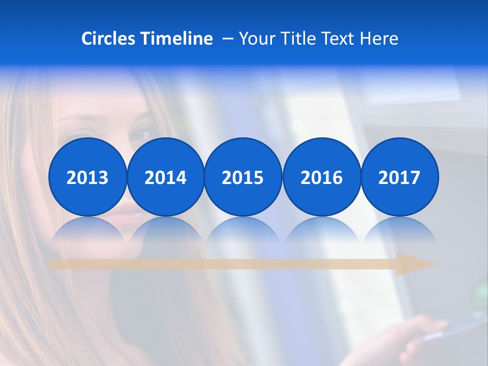 Machine Customer Young PowerPoint Template