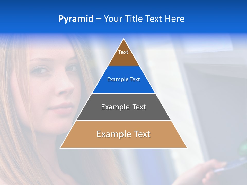 Machine Customer Young PowerPoint Template