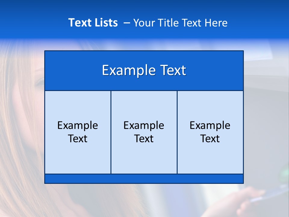 Machine Customer Young PowerPoint Template