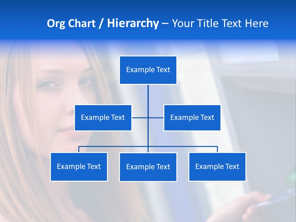 Machine Customer Young PowerPoint Template