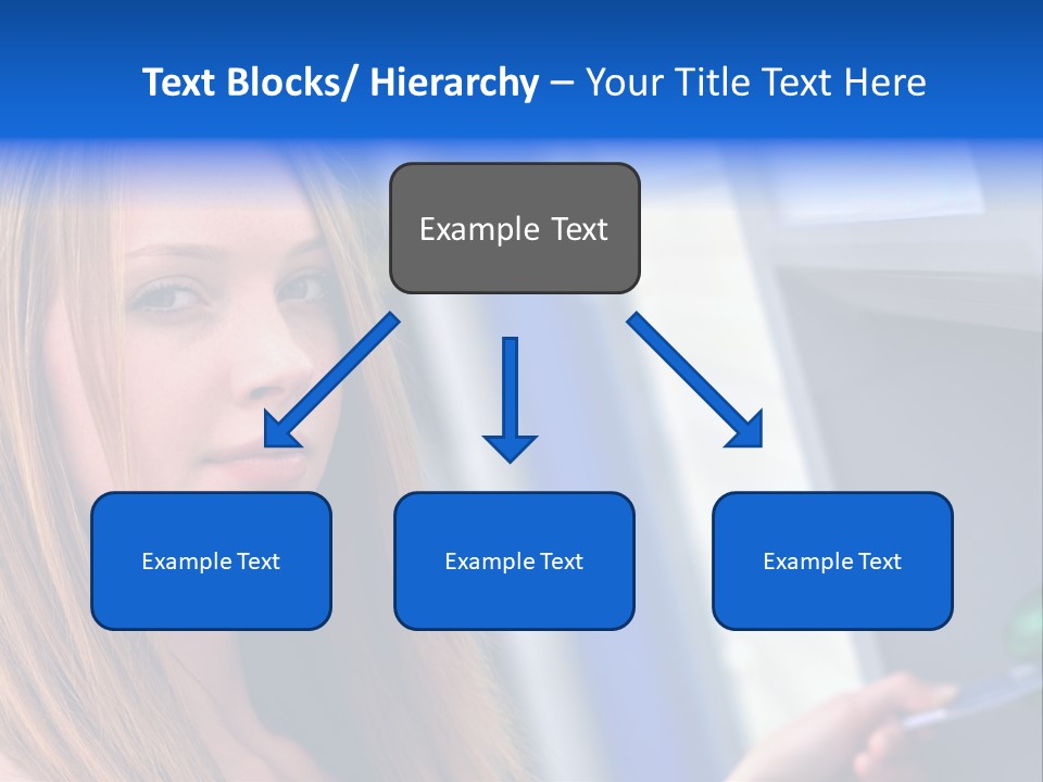 Machine Customer Young PowerPoint Template