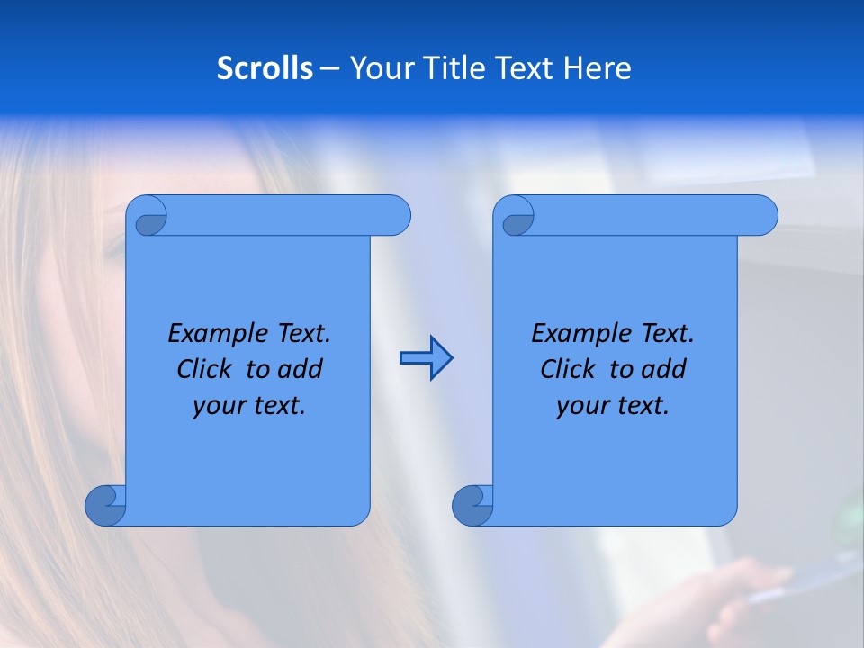 Machine Customer Young PowerPoint Template