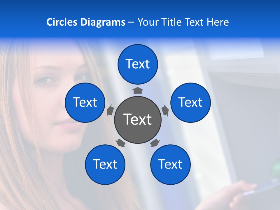 Machine Customer Young PowerPoint Template