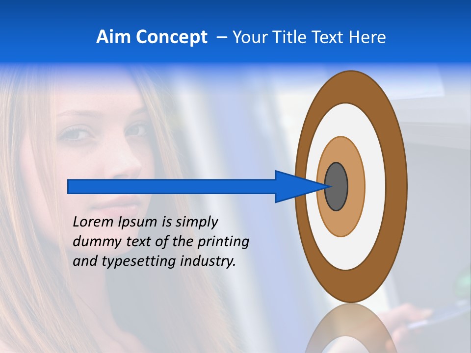 Machine Customer Young PowerPoint Template