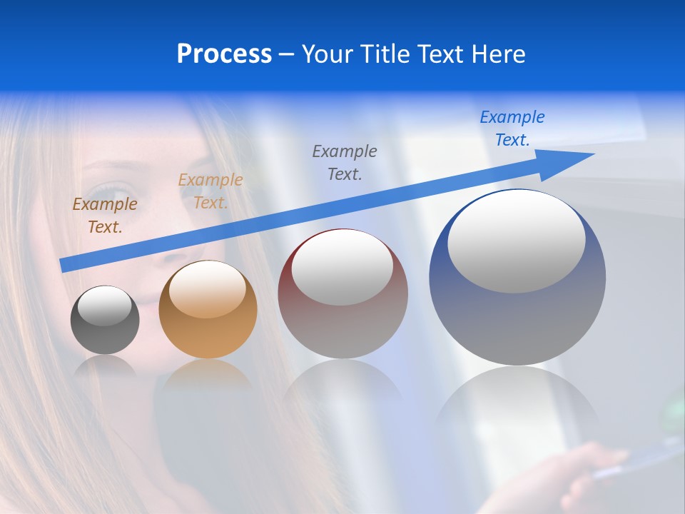 Machine Customer Young PowerPoint Template